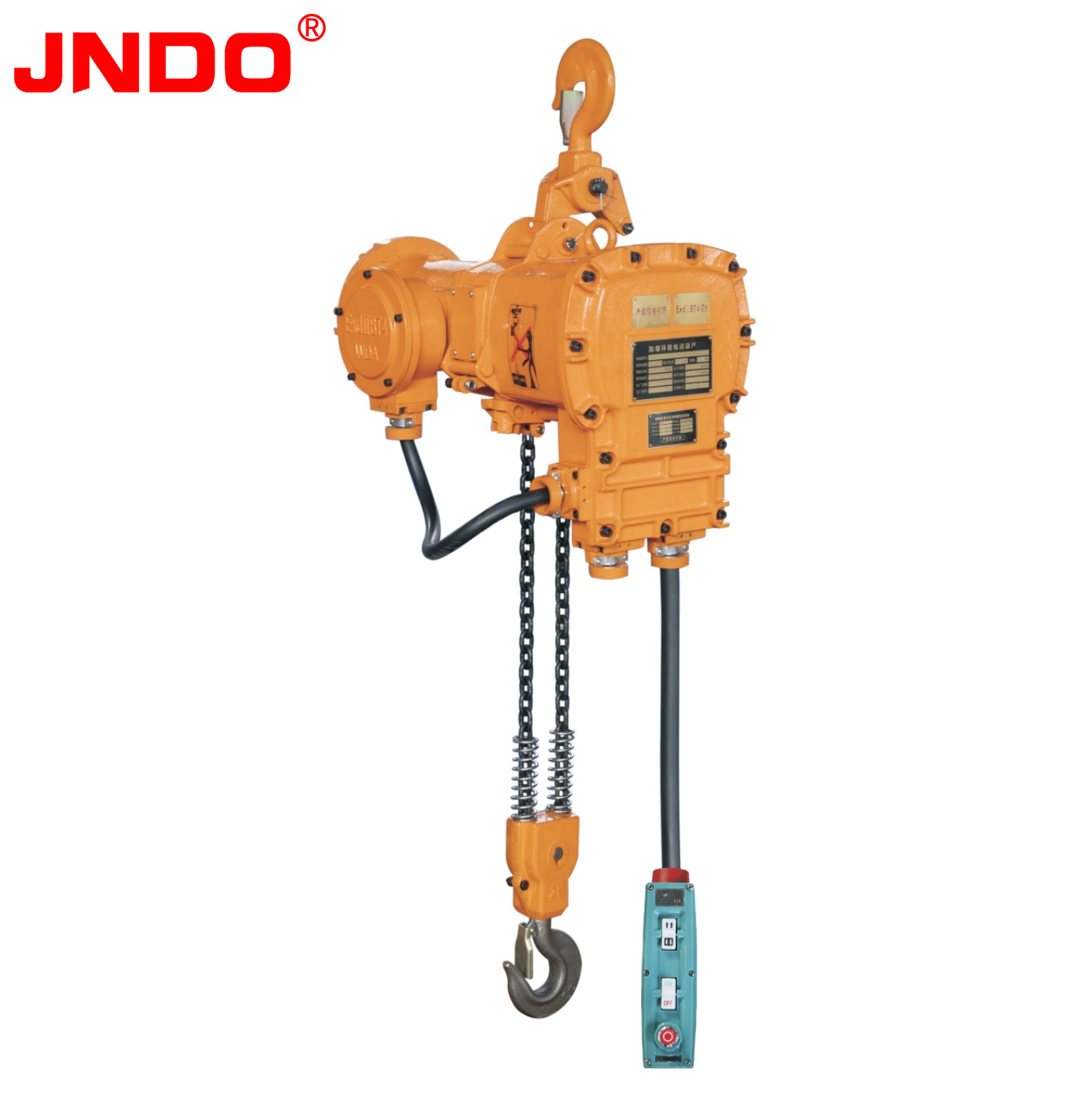 EXPLOSION-PROOF ELECTRIC CHAIN HOIST