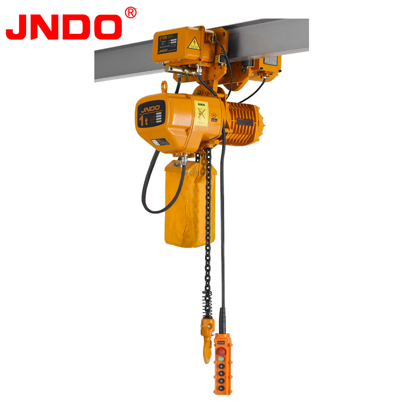 HHBB ELECTRIC CHAIN HOIST WITH ELECTRIC TROLLEY