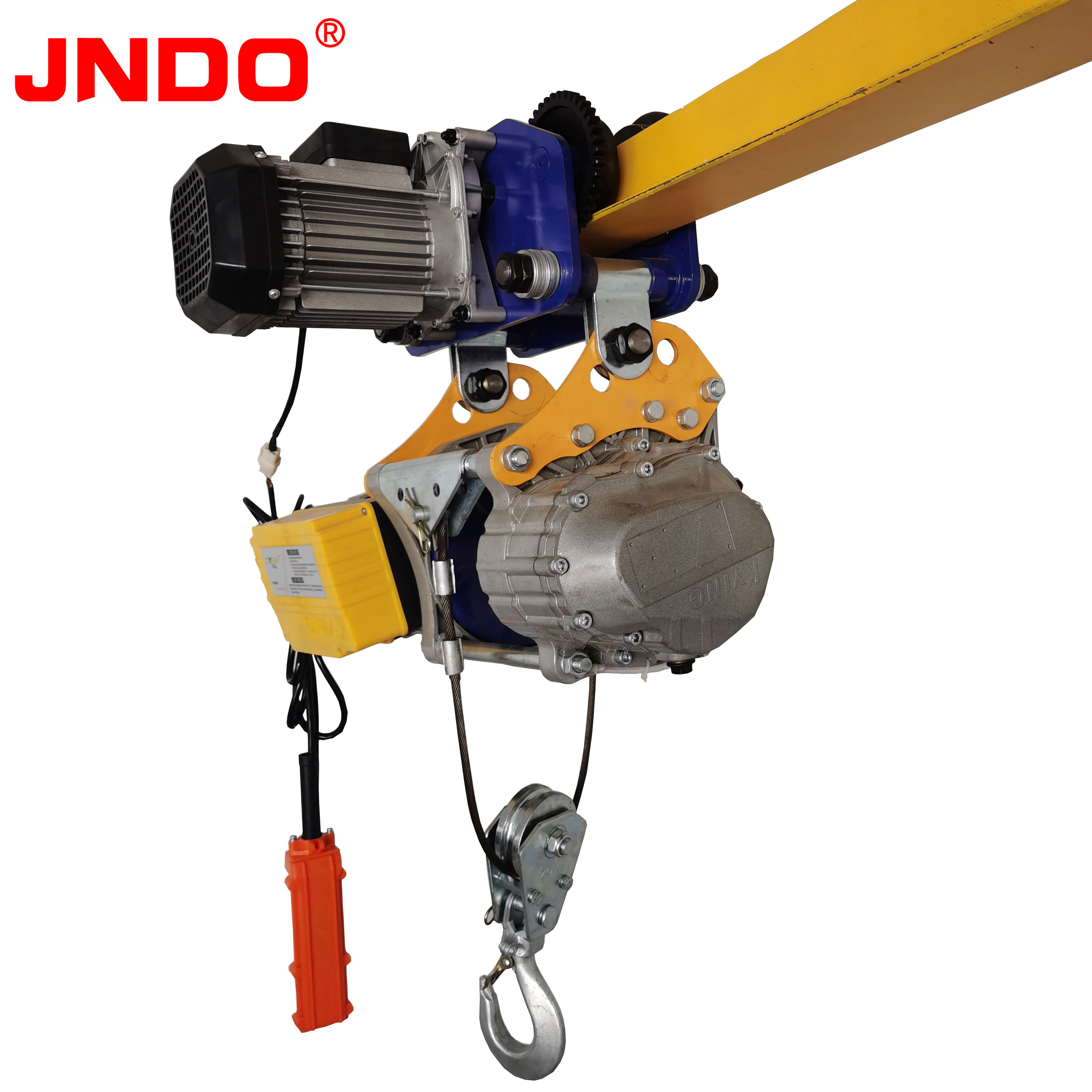 ALUMINUM SHELL ELECTRIC WINCH HOIST WITH TROLLEY